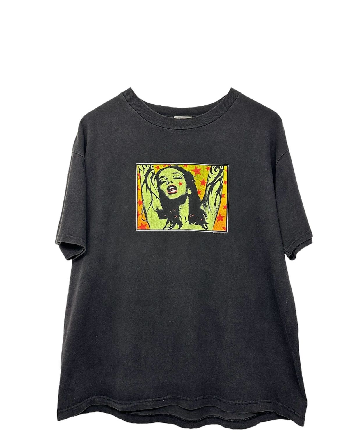 Vintage Posterpop Frank Lozik &#39;Green Lady&#39; Tee Size L