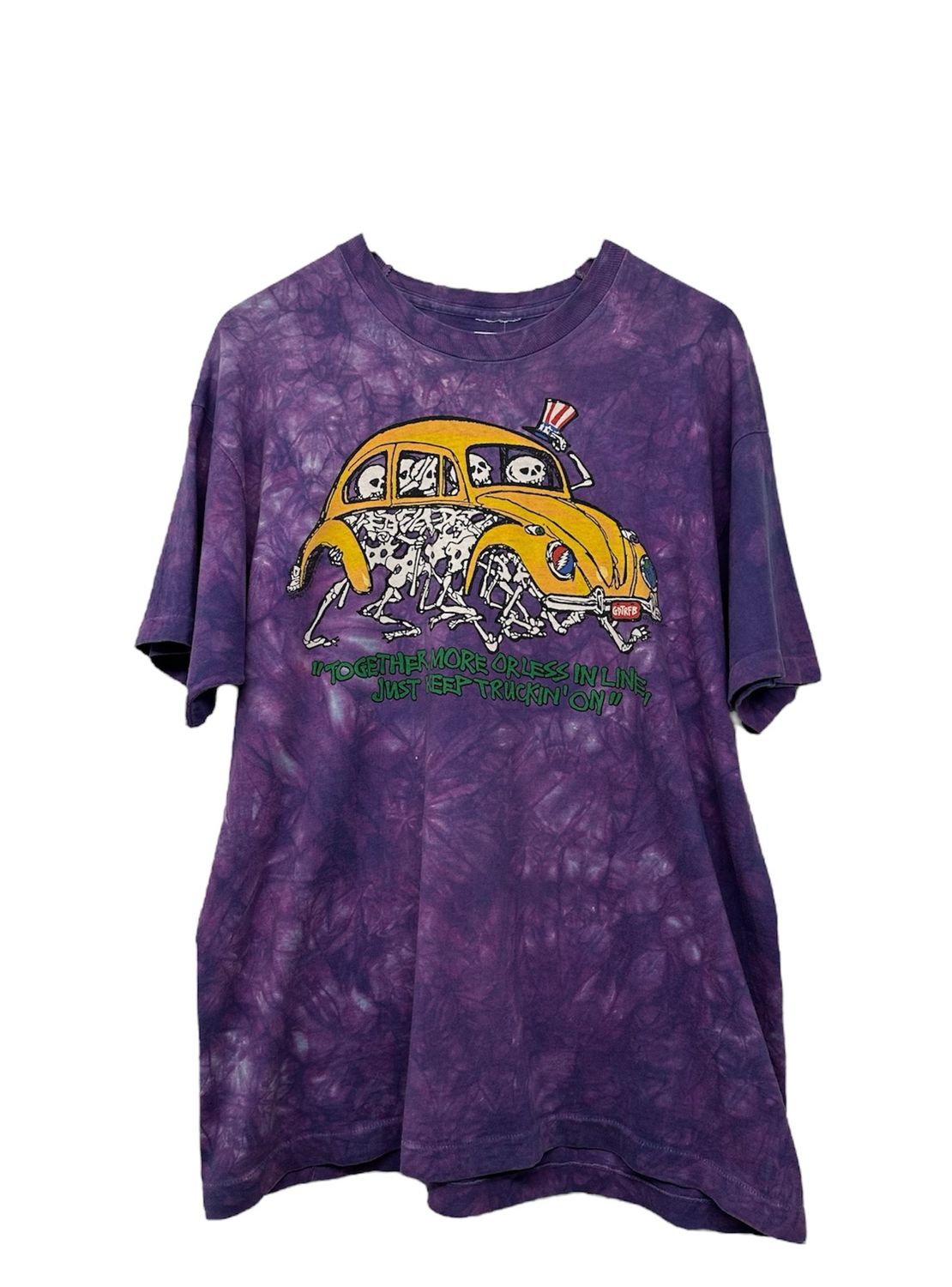 Vintage Grateful Dead VW Bug Tee Size L