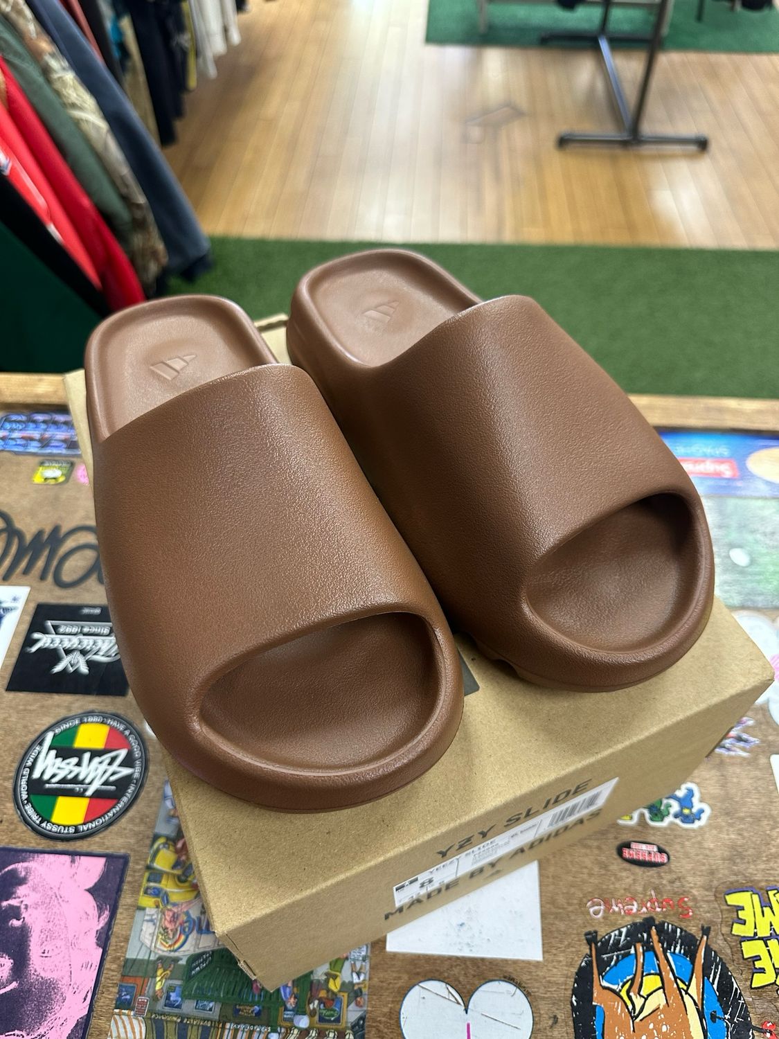 Adidas Yeezy Slide Flax (2022/2024) Size 8