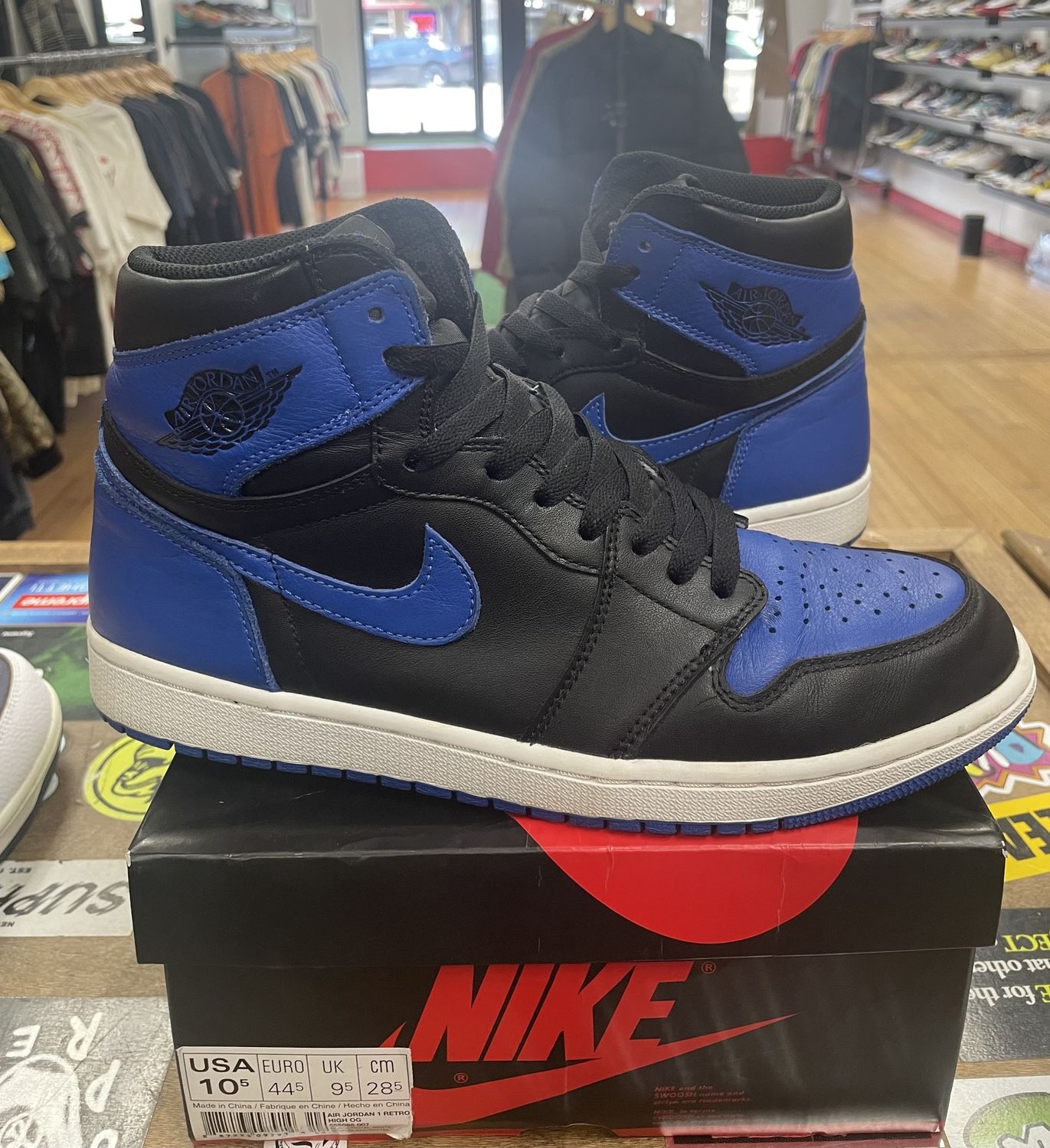Jordan 1 Royal Blue Size 10.5 Pre Owned