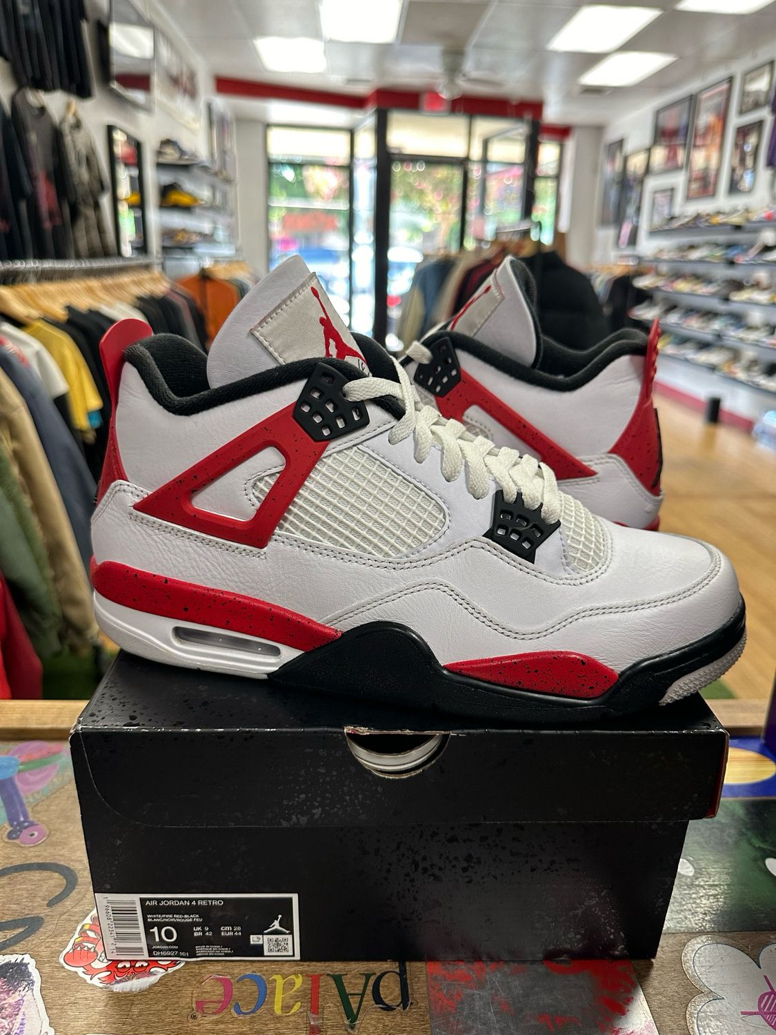 Jordan 4 Red Cement Size 10 Pre Owned