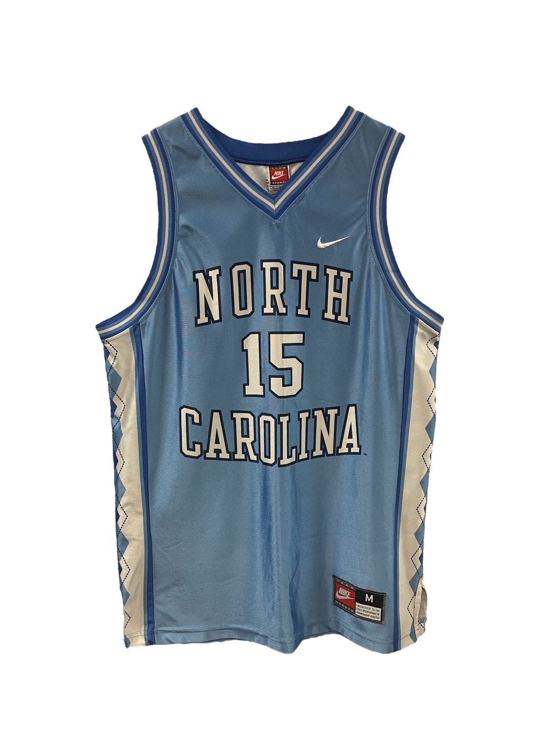 Pre Owned  North Carolina Tar Heels Vince Carter Jersey Size Large