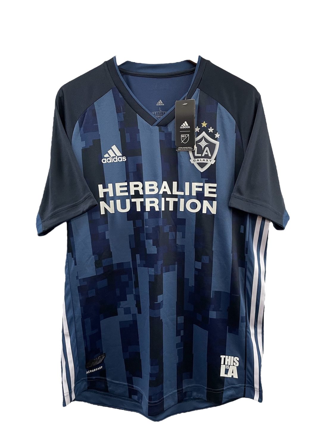 Brand New Adidas LA GALAXY Away Jersey 2019 Size Large