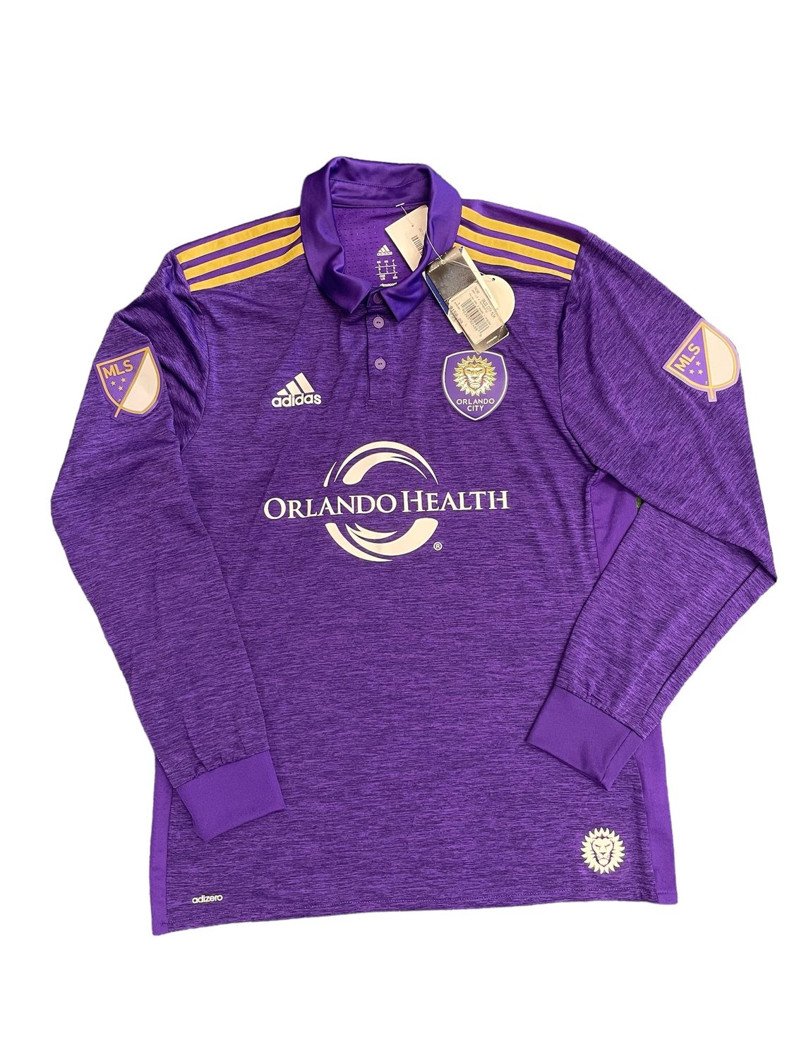 Brand New &#39;16/&#39;17 Orlando City Home  Soccer Jersey Size Large