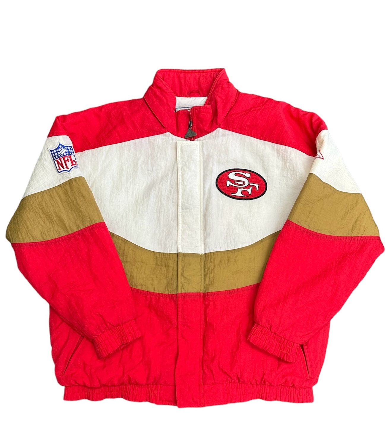 Vtg 90&#39;s Apex 49ers Jacket Size XL