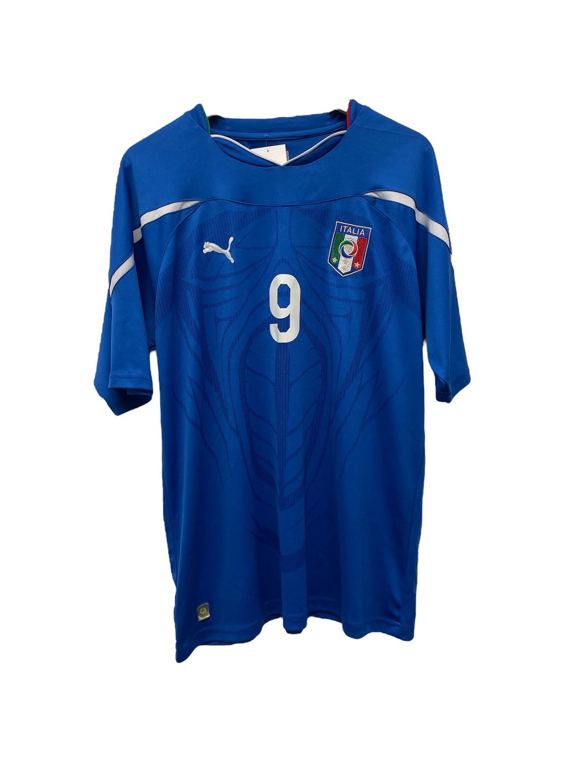 2016 Italy Home Soccer Jersey Size XL USED