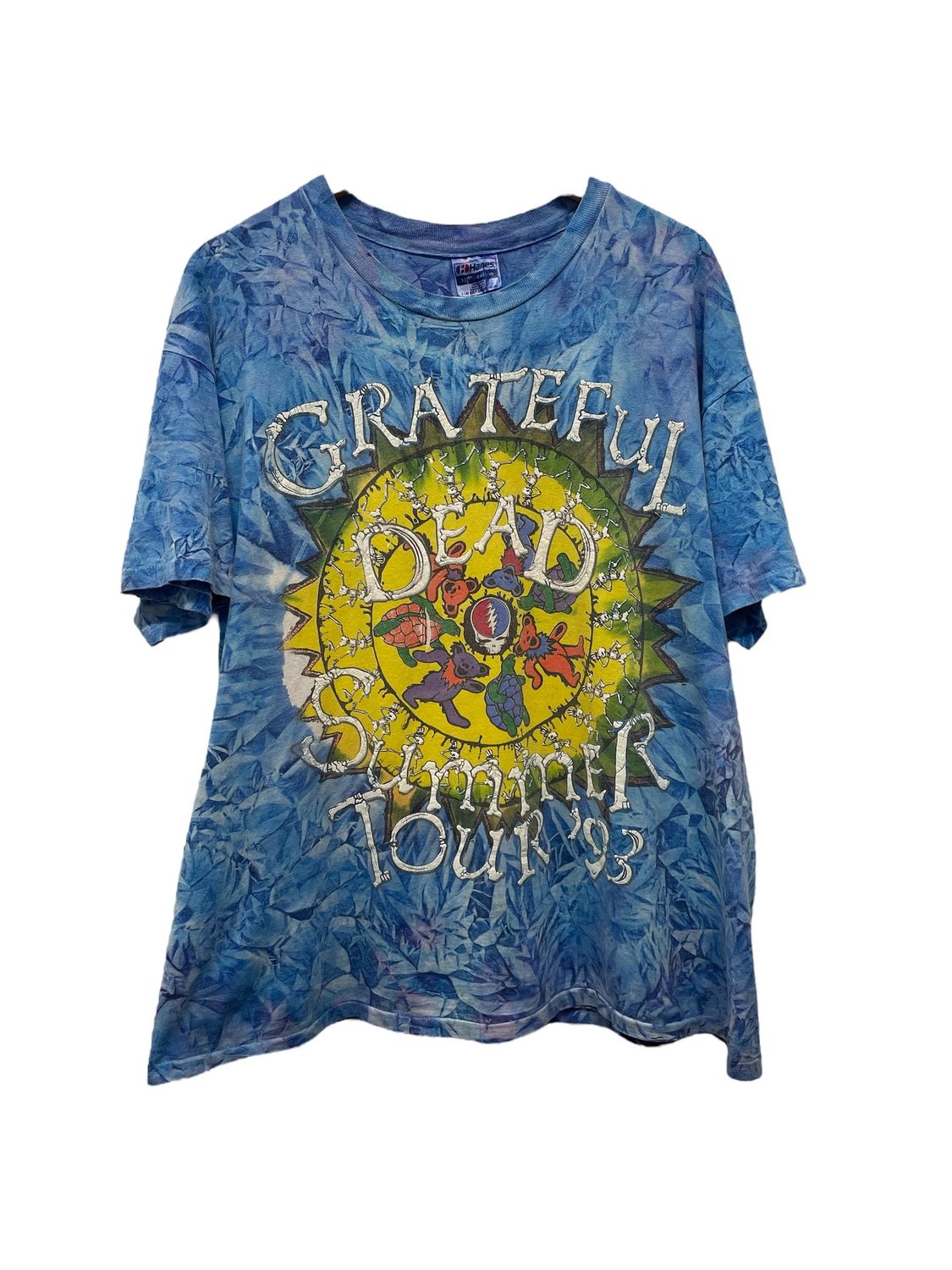 Vtg 1993 Grateful Dead Summer Tour Tee Size XL 22x29