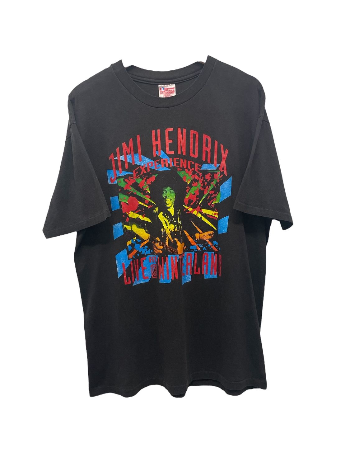 Vtg Jimi Hendrix Live At Winterland Size XL