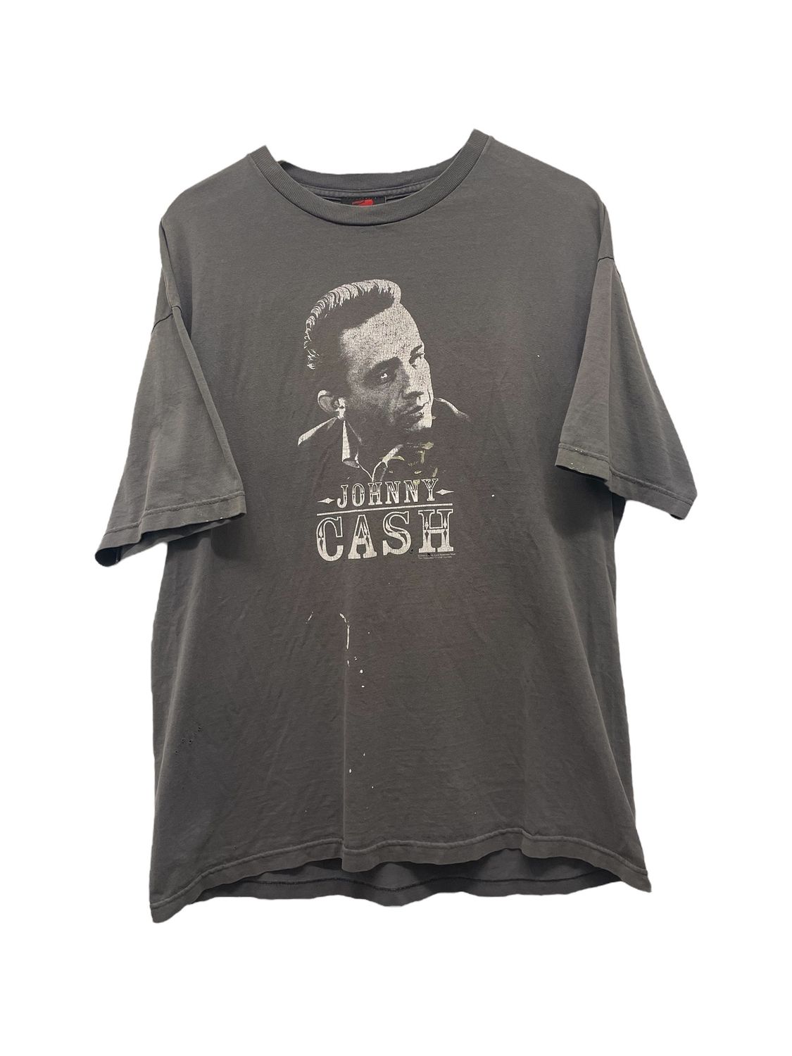 2004 Johnny Cash Distressed Shirt Size XL