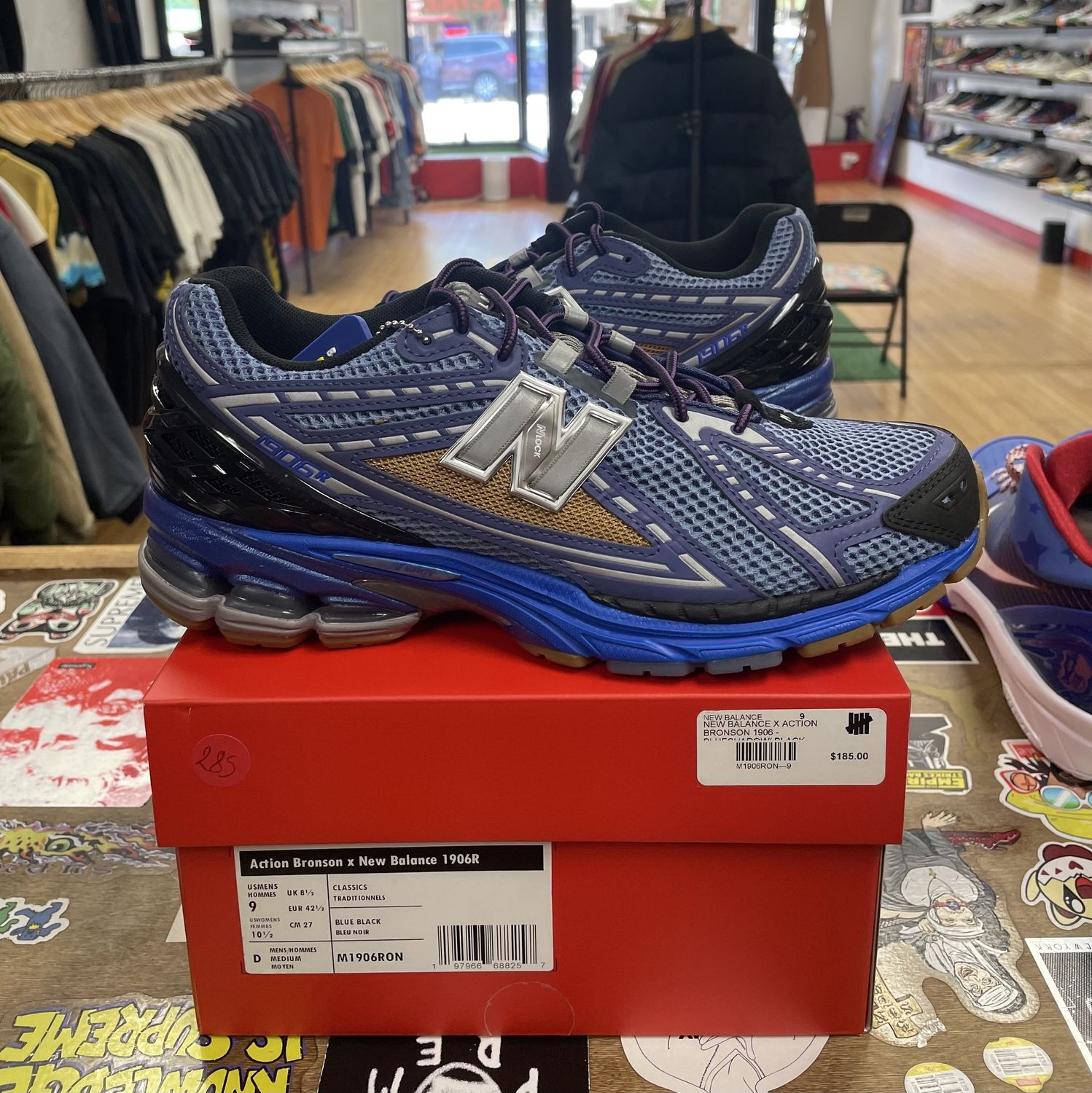New Balance 1906R Action Bronson Medusa Azul Size 9 DS