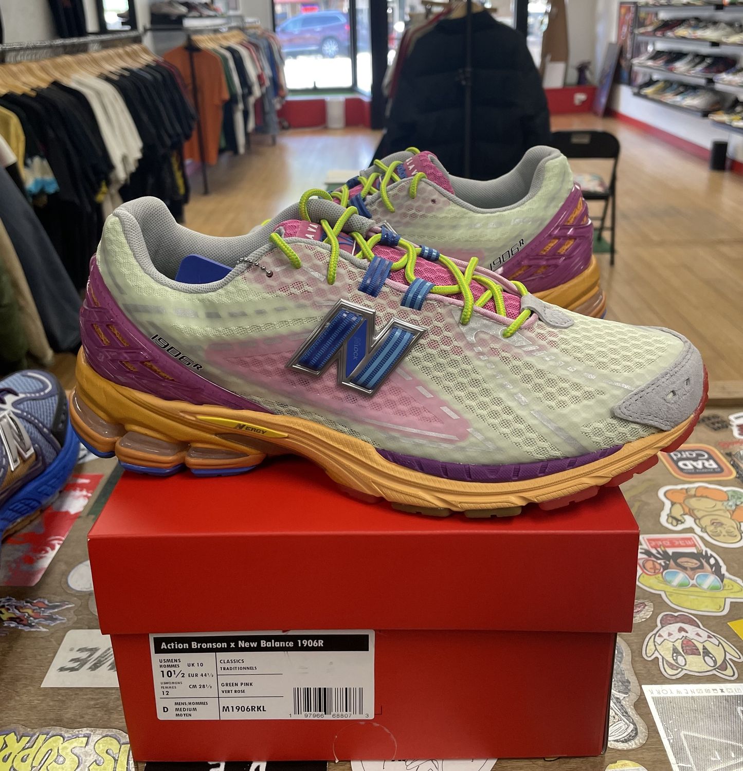 New Balance 1906R Action Bronson Rosewater SIZE 10.5 DS