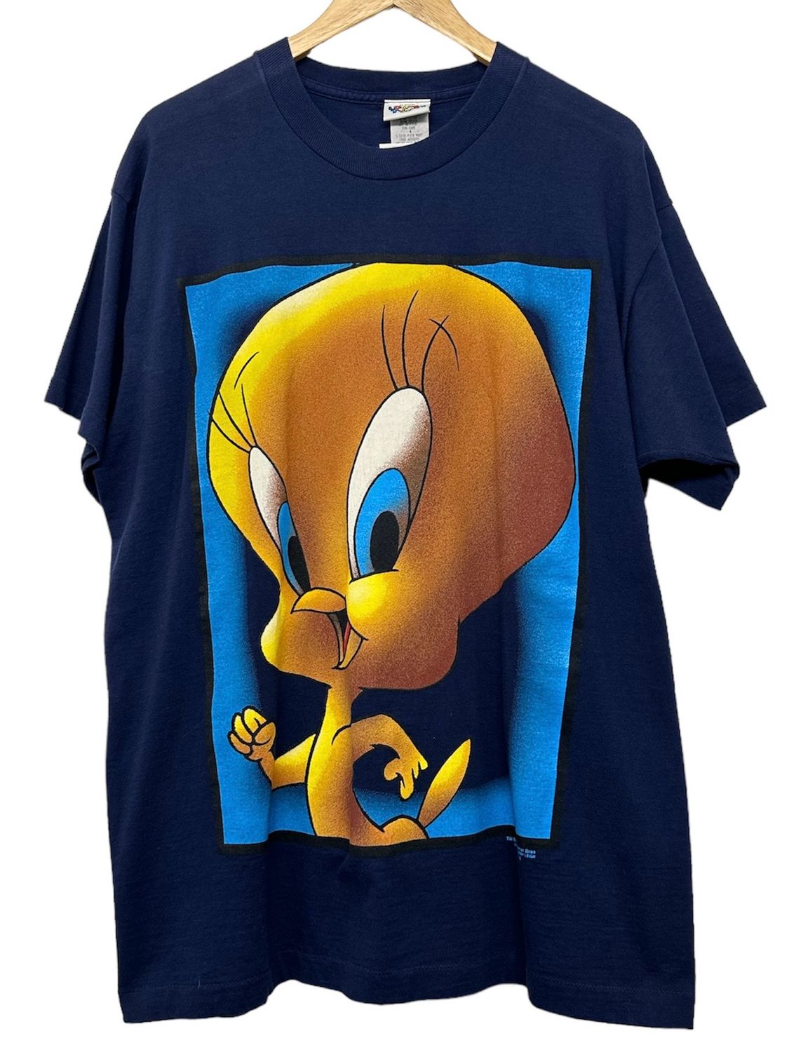 Vtg 1996 Tweety Bird Portrait Shirt XL 23x31