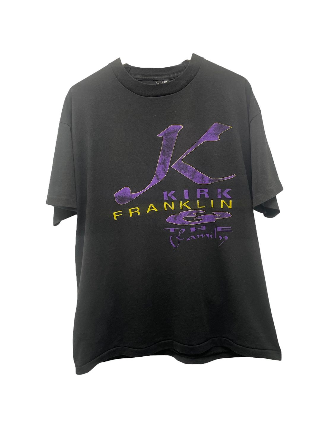 Vtg 90s Kirk Franklin and The Family Tee Size XL 22x29