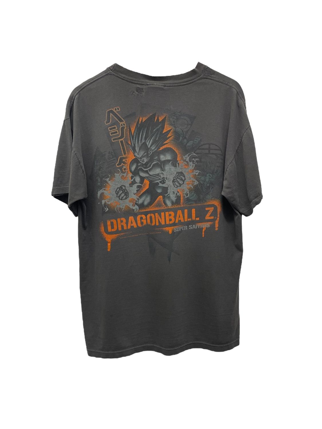 Vtg 2003 Dragon Ball Z Vegeta Tee (Repaired) L 22x28.5