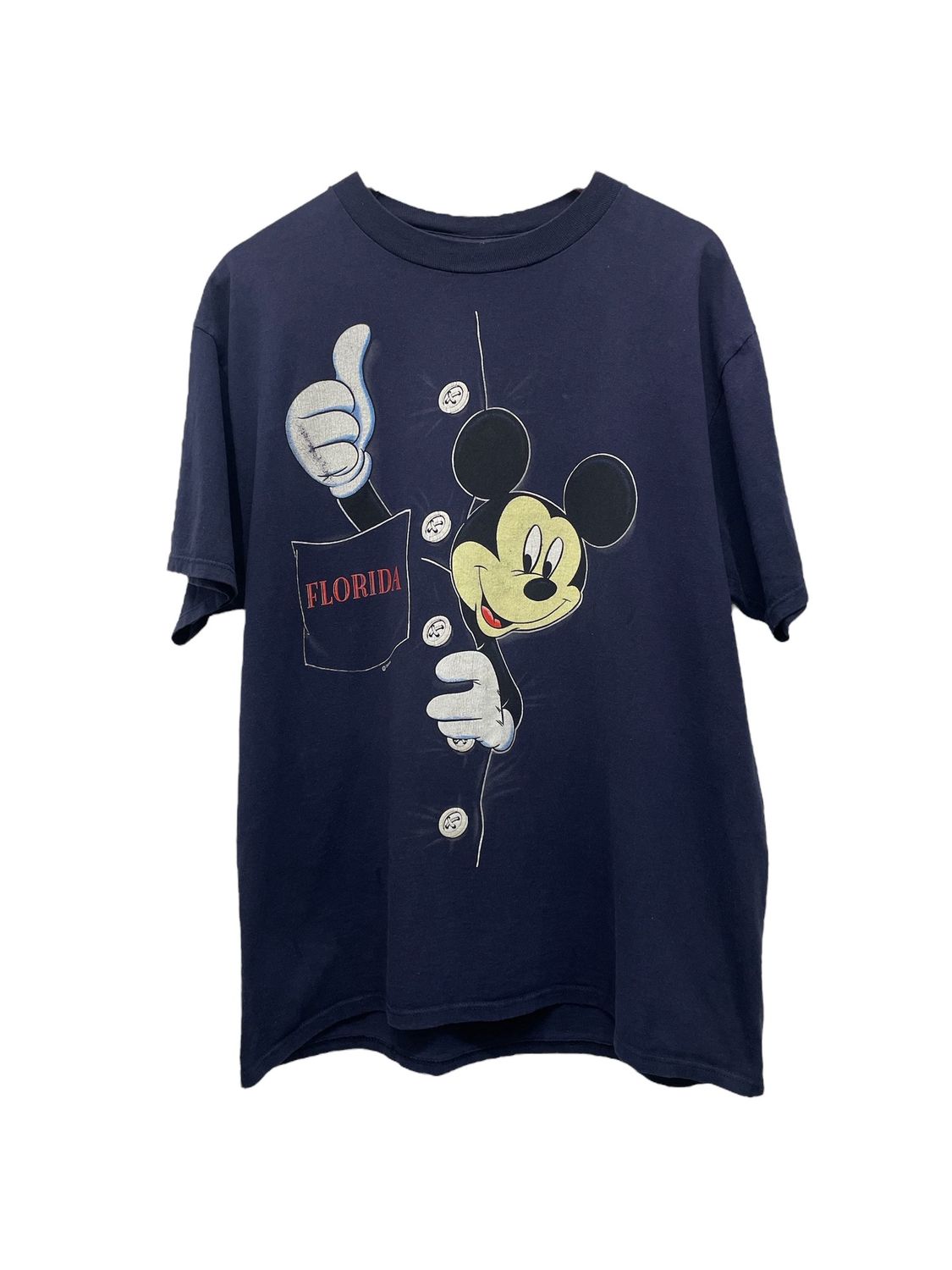 Vtg 90&#39;s Mickey Florida Tee Size XL 23x30