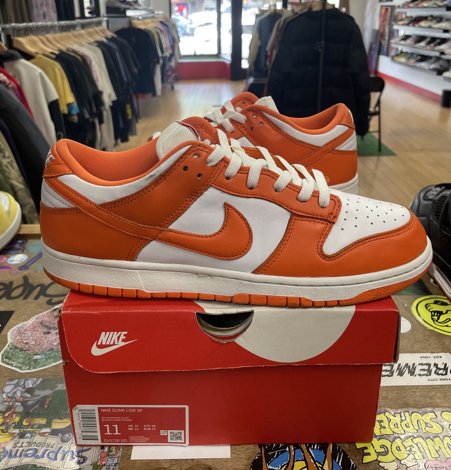 Nike Dunk Low Syracuse Size 11 Pre-Owned