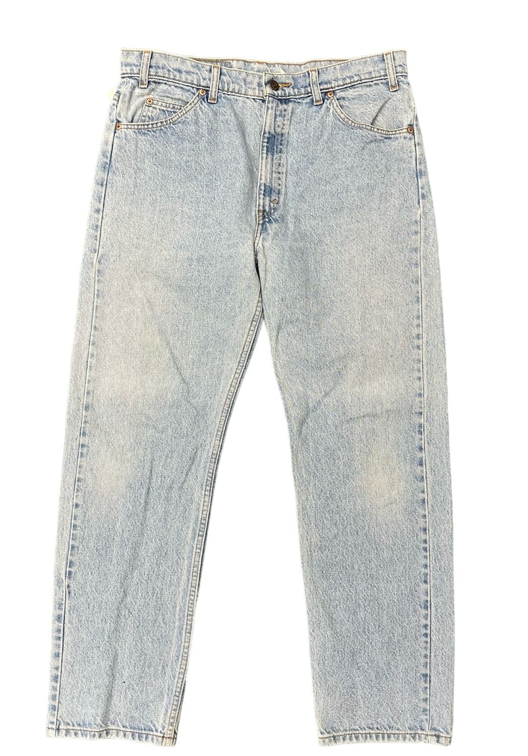 Vtg 90&#39;s Levis 505 Orange Tab Jeans 35x29