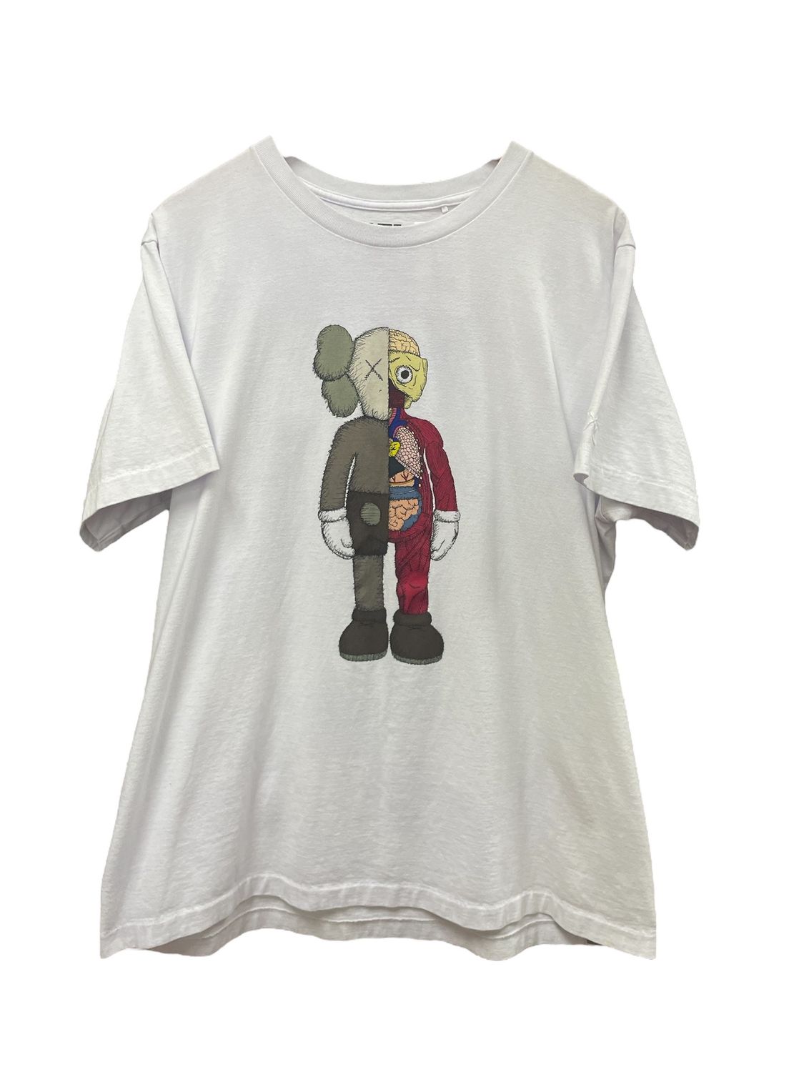 Kaws x Uniqlo Anatomy Tee Size XL Pre-Owned