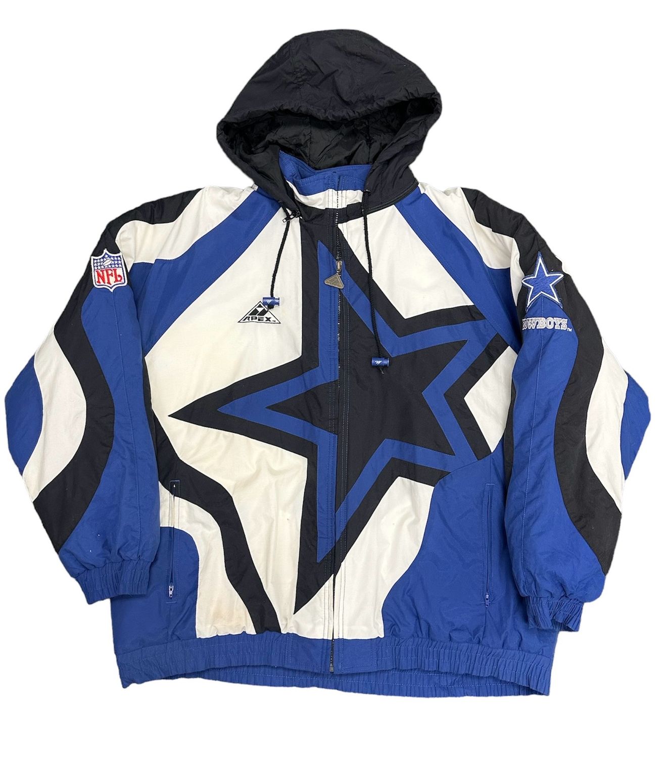 Vtg 90&#39;s Apex Dallas Cowboys Jacket Size XL