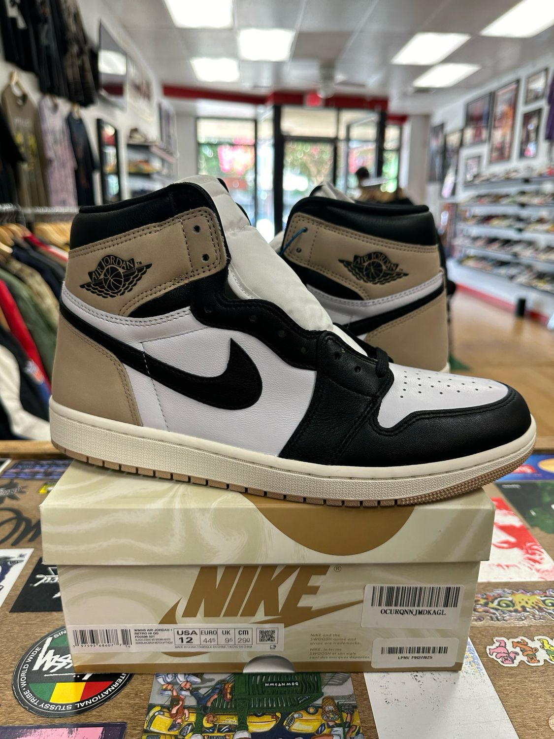 Jordan 1 Retro High OG Latte (Women&#39;s) Size 12W/10.5M