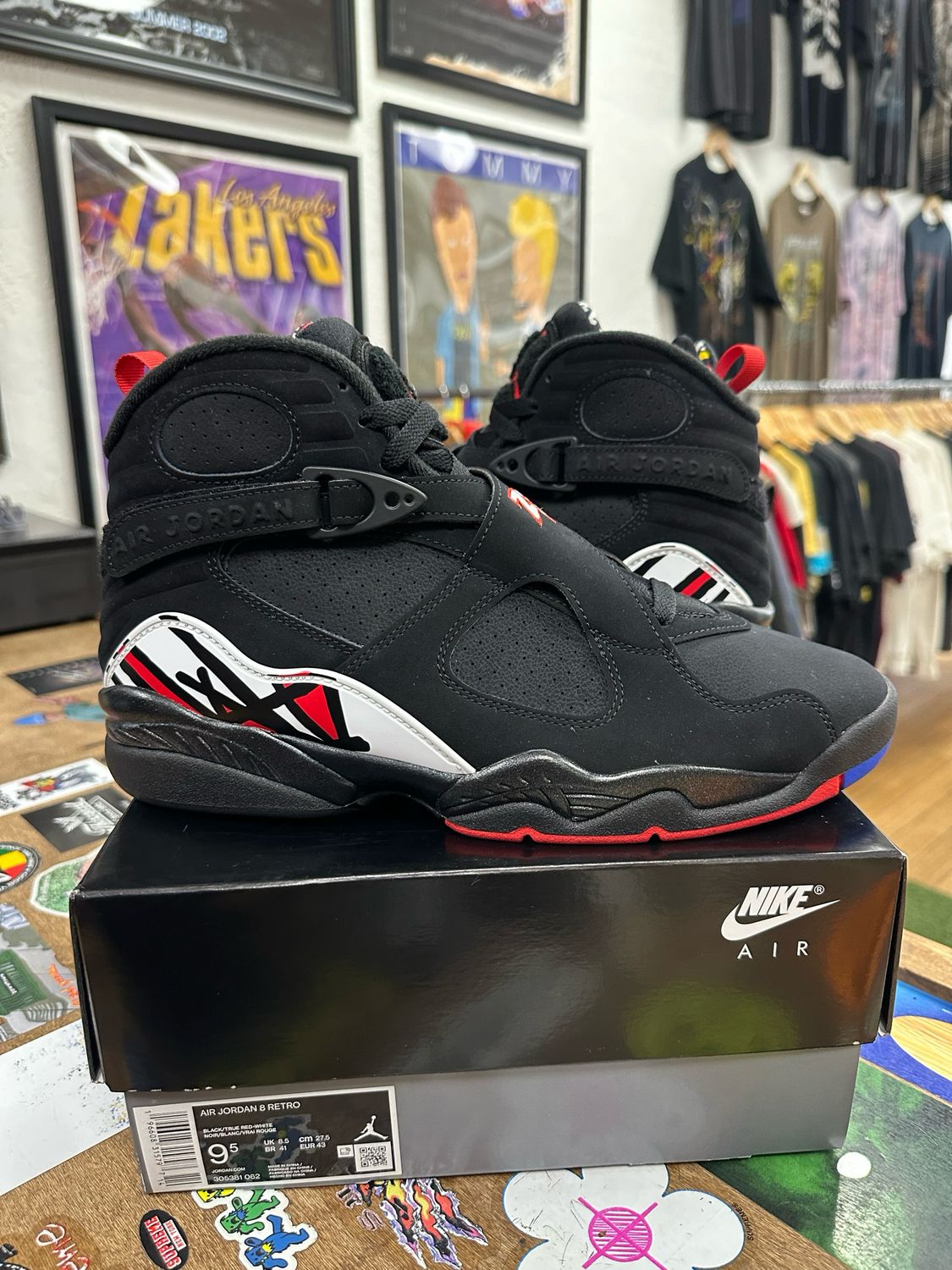 Jordan 8 Retro Playoffs (2023) Size 9.5 DS