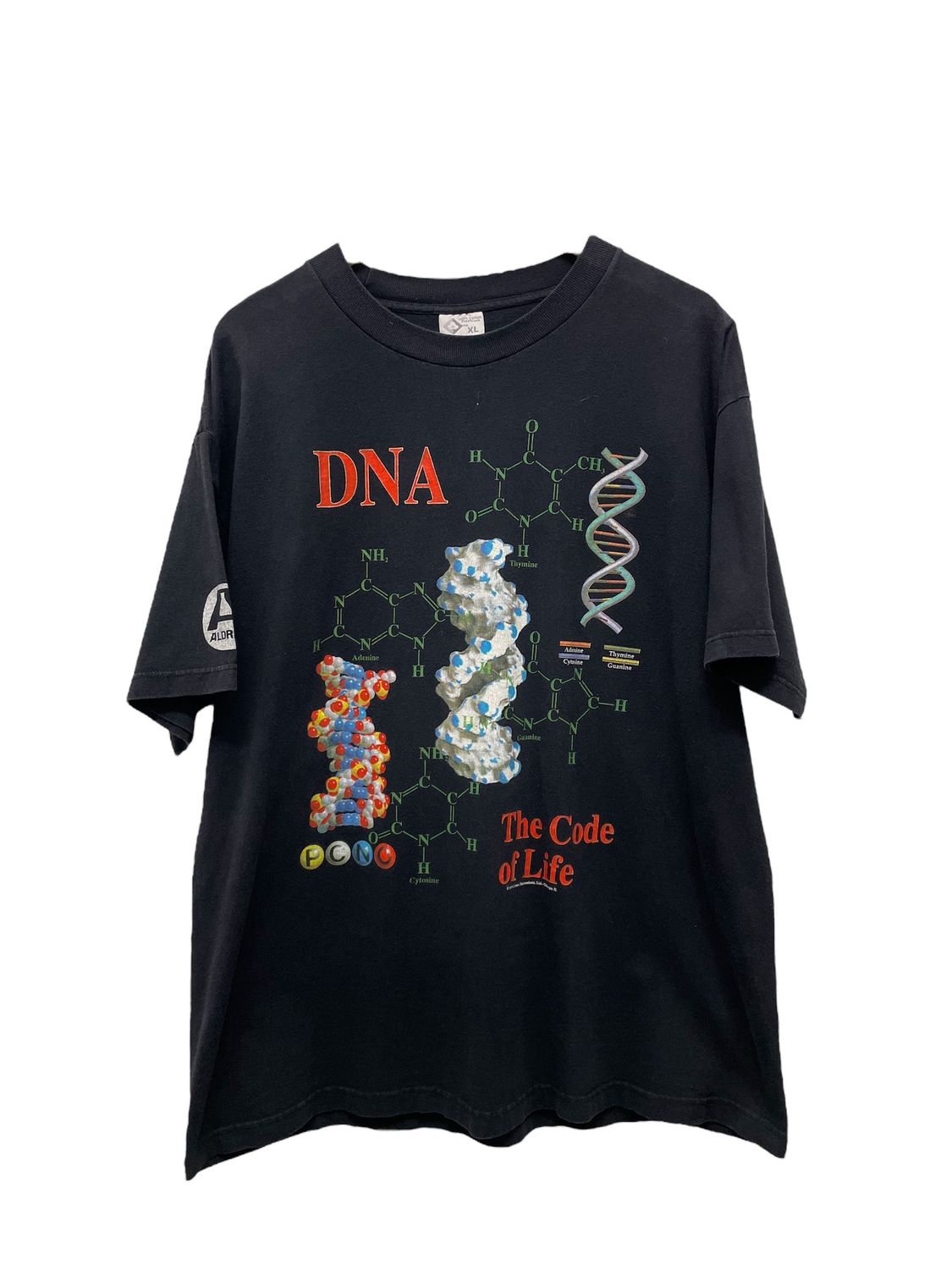Vtg 1995 The Code of Life DNA Tee Size XL 24x32
