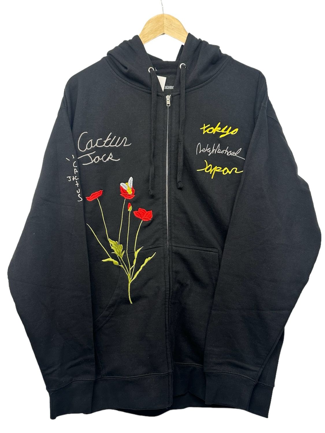 Travis Scott Cactus Jack x Neighborhood Carousel Hoodie Size L NEW