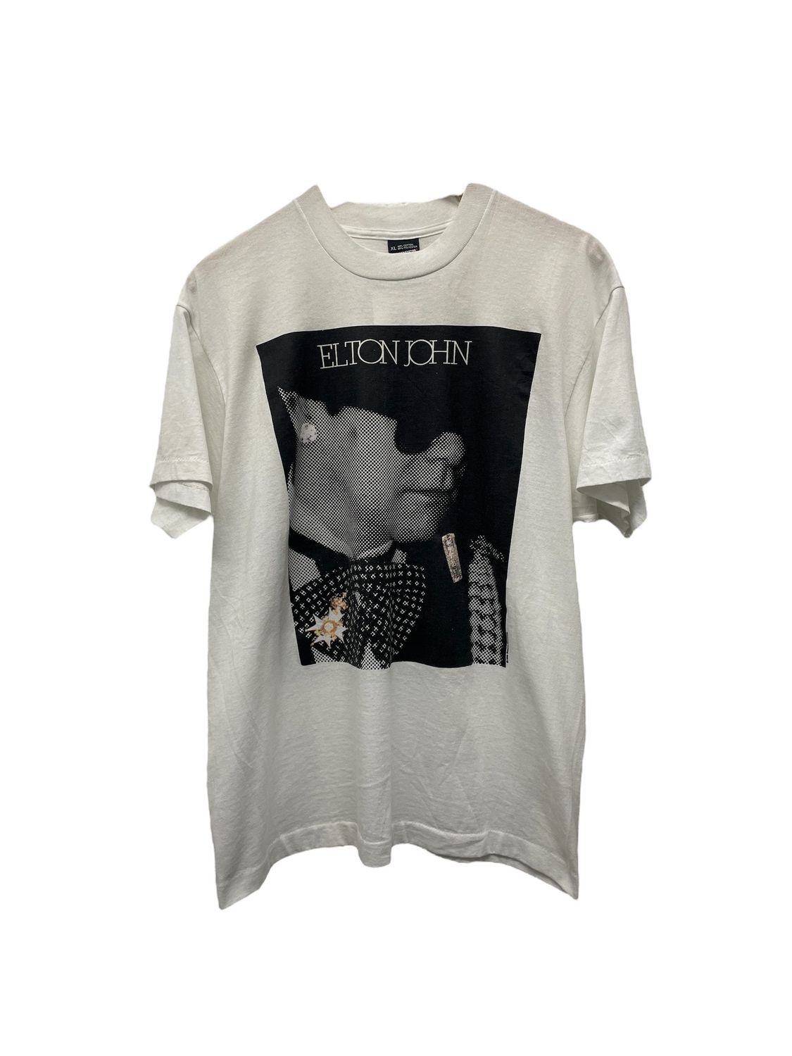 Vtg 80&#39;s Elton John Tour Shirt Size L