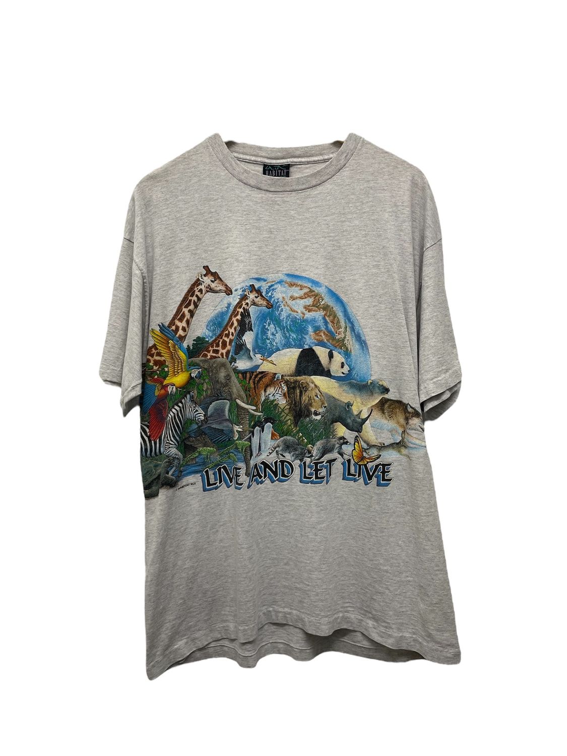 Live and Let Live Habitat Tee Size XL