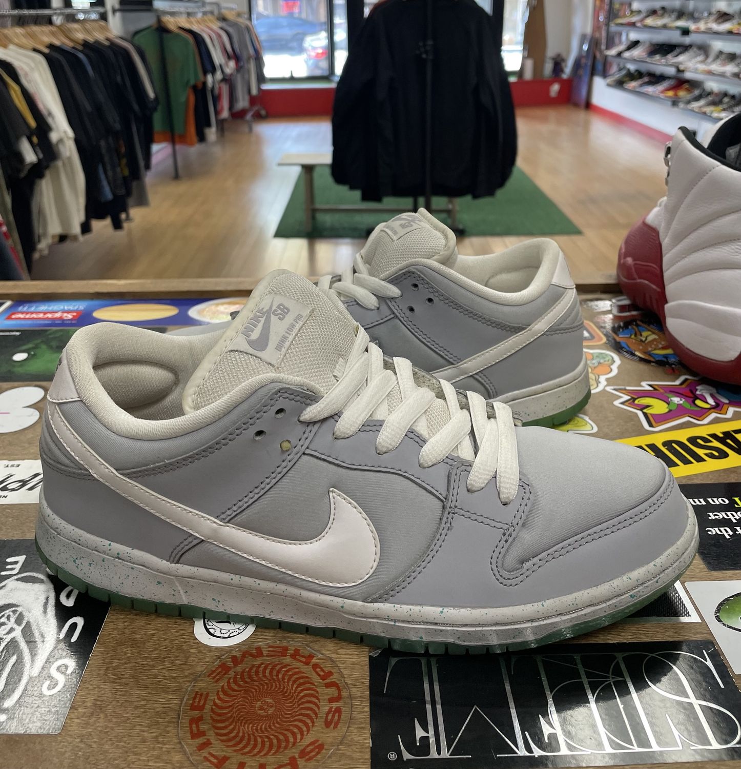 Pre Owned Nike SB Dunk Low Pro Marty McFly NO BOX Size 10