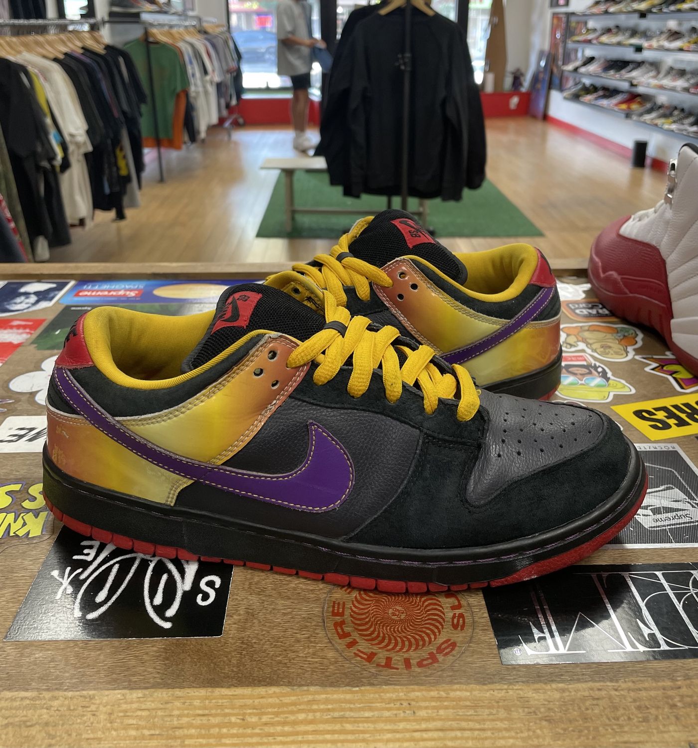 Pre-Owned Nike Sb Dunk Low Appetite For Destruction (2008) Size 10.5