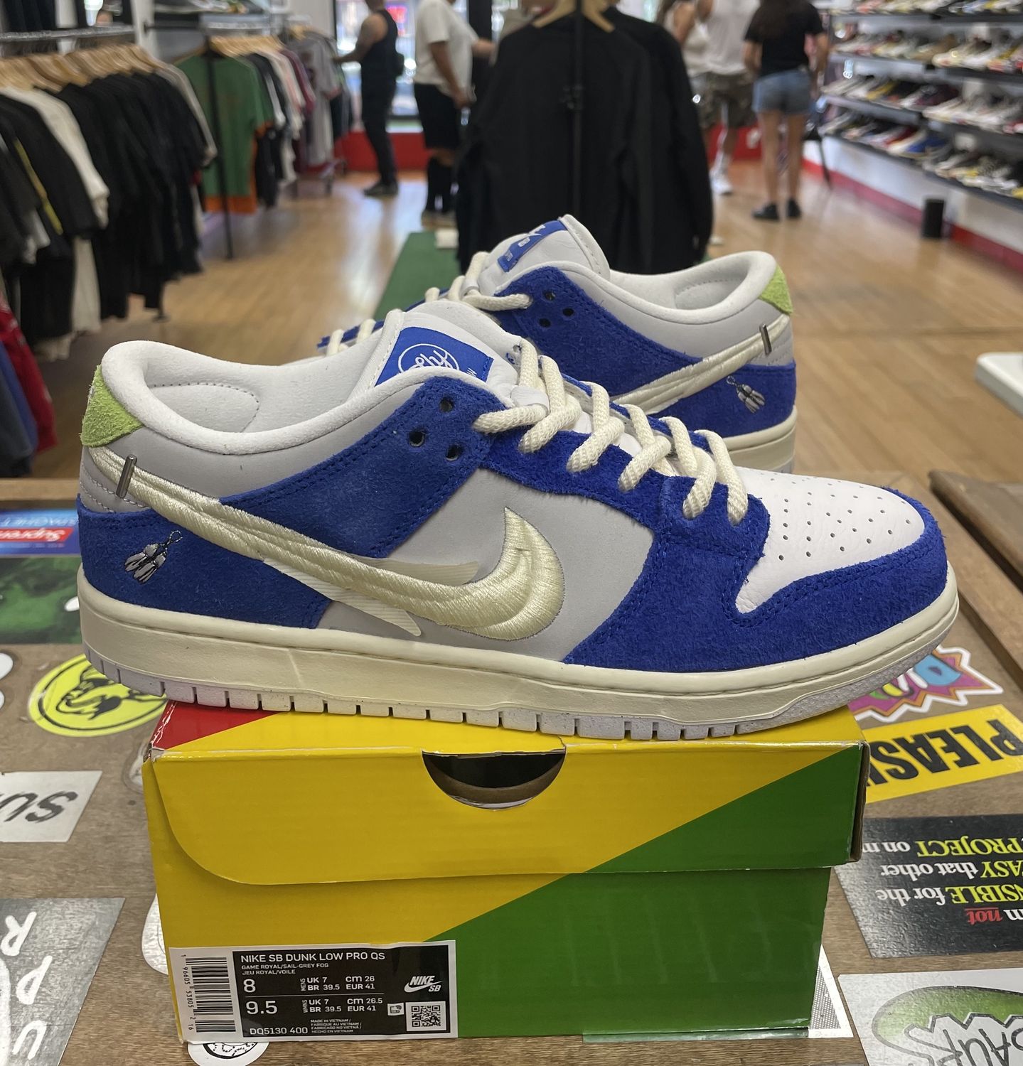 DS Nike SB Dunk Low Fly Streetwear Gardenia Size 8