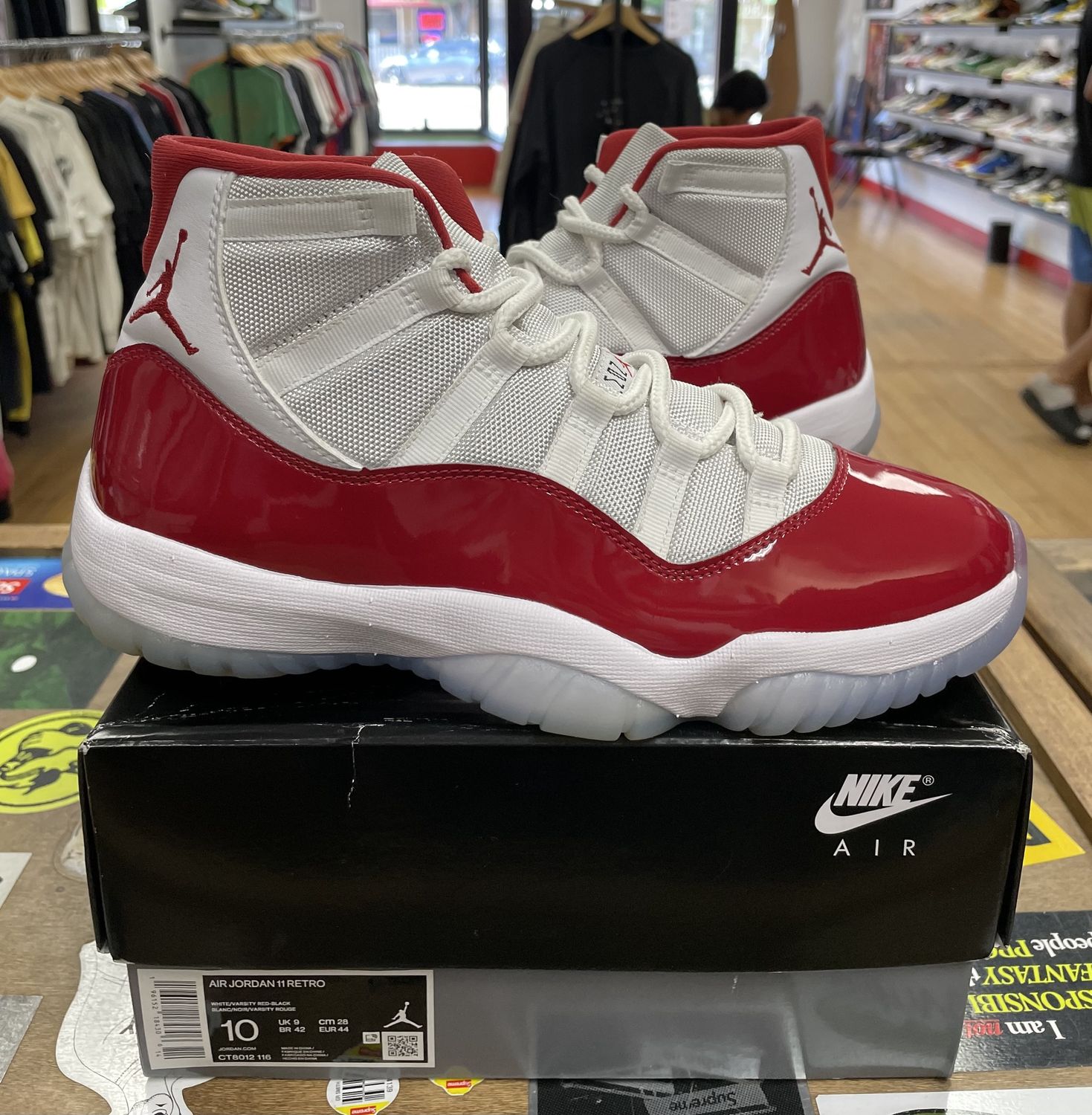 Jordan 11 Retro Cherry (2022) Size 10 Pre Owned