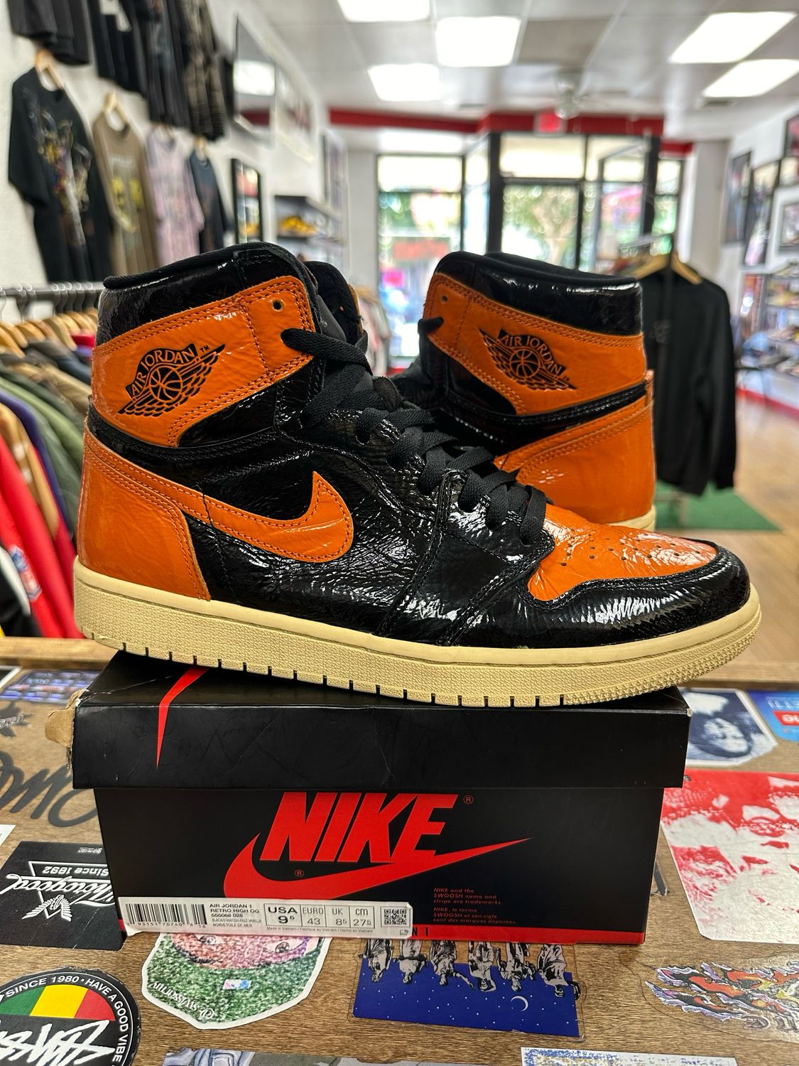 Jordan 1 Retro High Shattered Backboard 3.0 Size 9.5