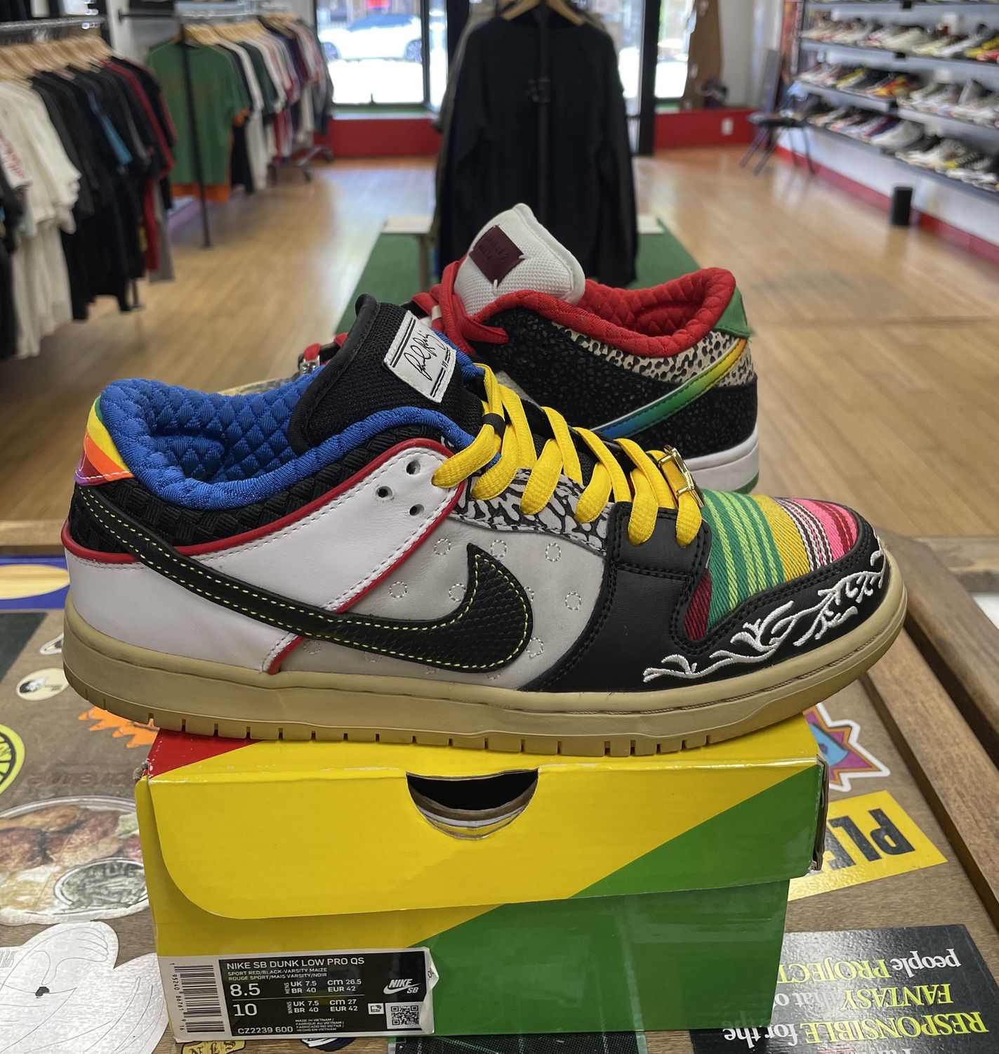 Nike SB Dunk Low What The Paul size 8.5 pre-owned