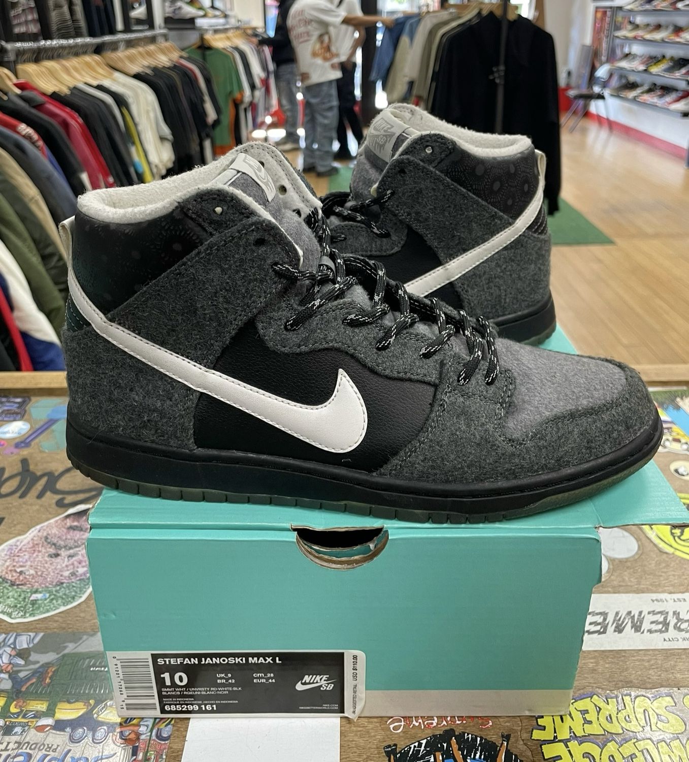 Pre Owned Nike SB Dunk High Petoskey Premier Size 10 REP BOX