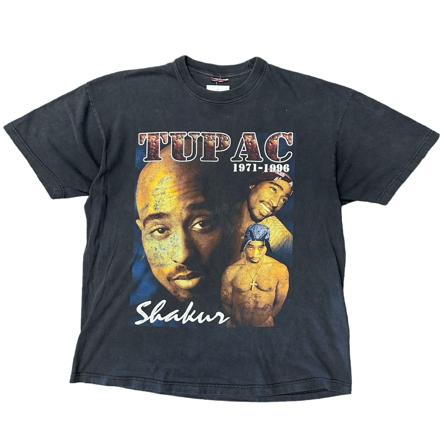 Vtg 90&#39;s Tupac Do For Love Bootleg Rap Tee Size XL 25x31