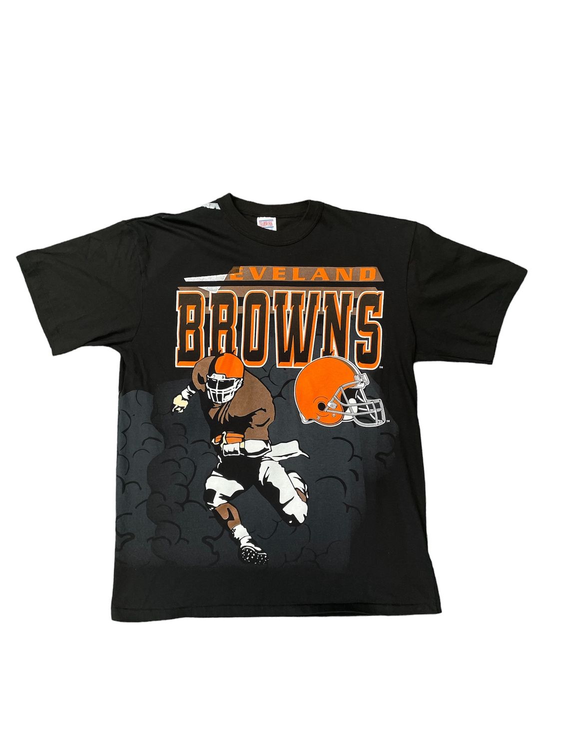 Vtg 90&#39;s Cleveland Browns Tee Size L 23x31