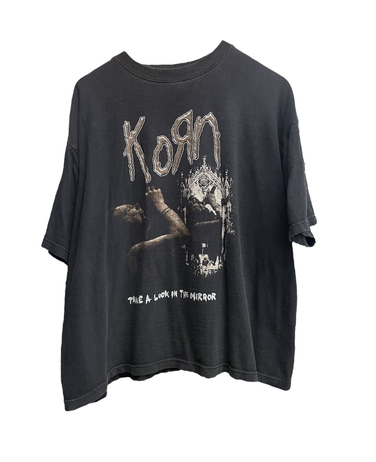 Vtg Korn Korn Take A Look In The Mirror Tee XL 26x27 (Fits Boxy)