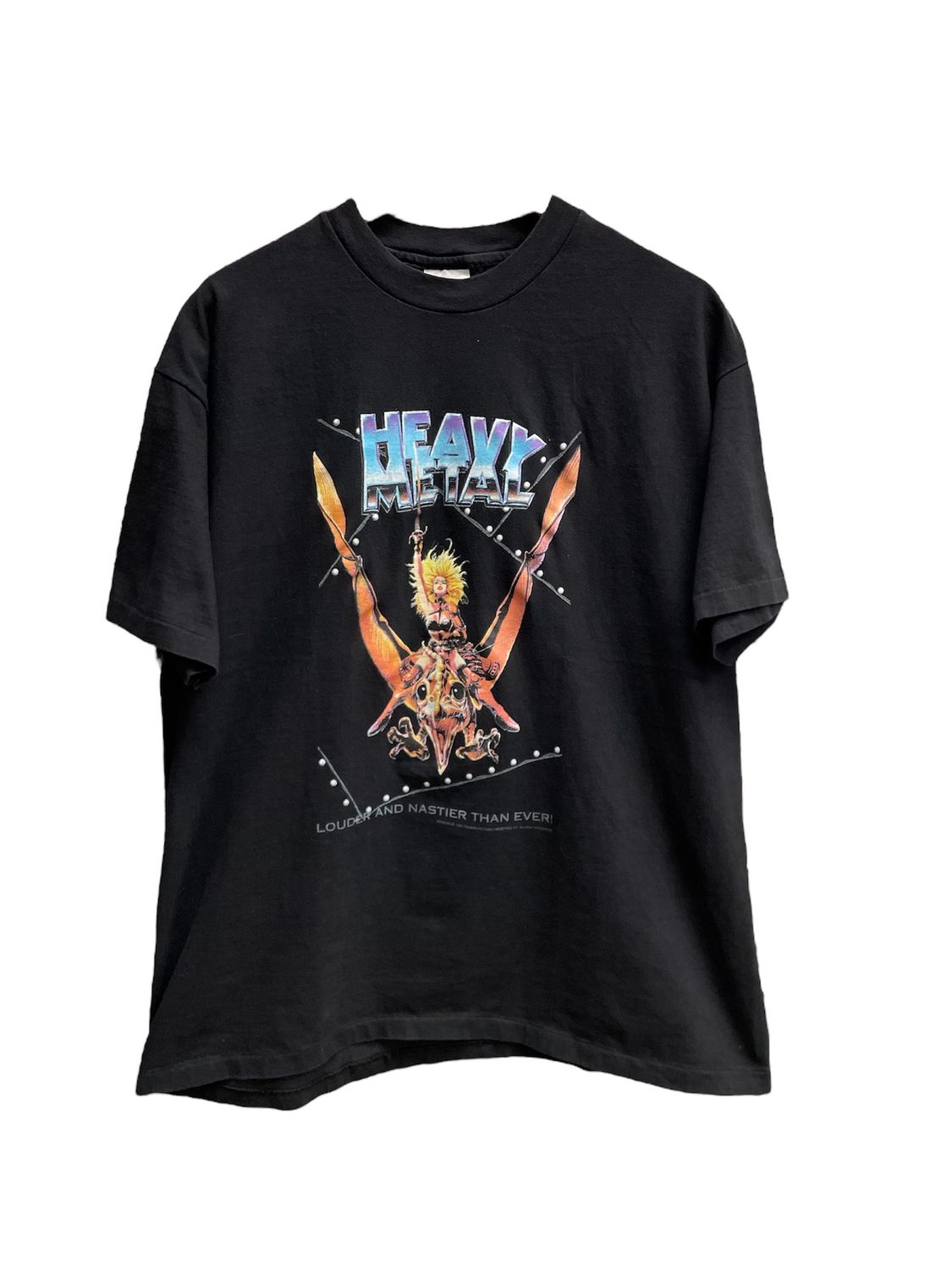 Vtg 1996 Heavy Metal Tee Size XL 23x31
