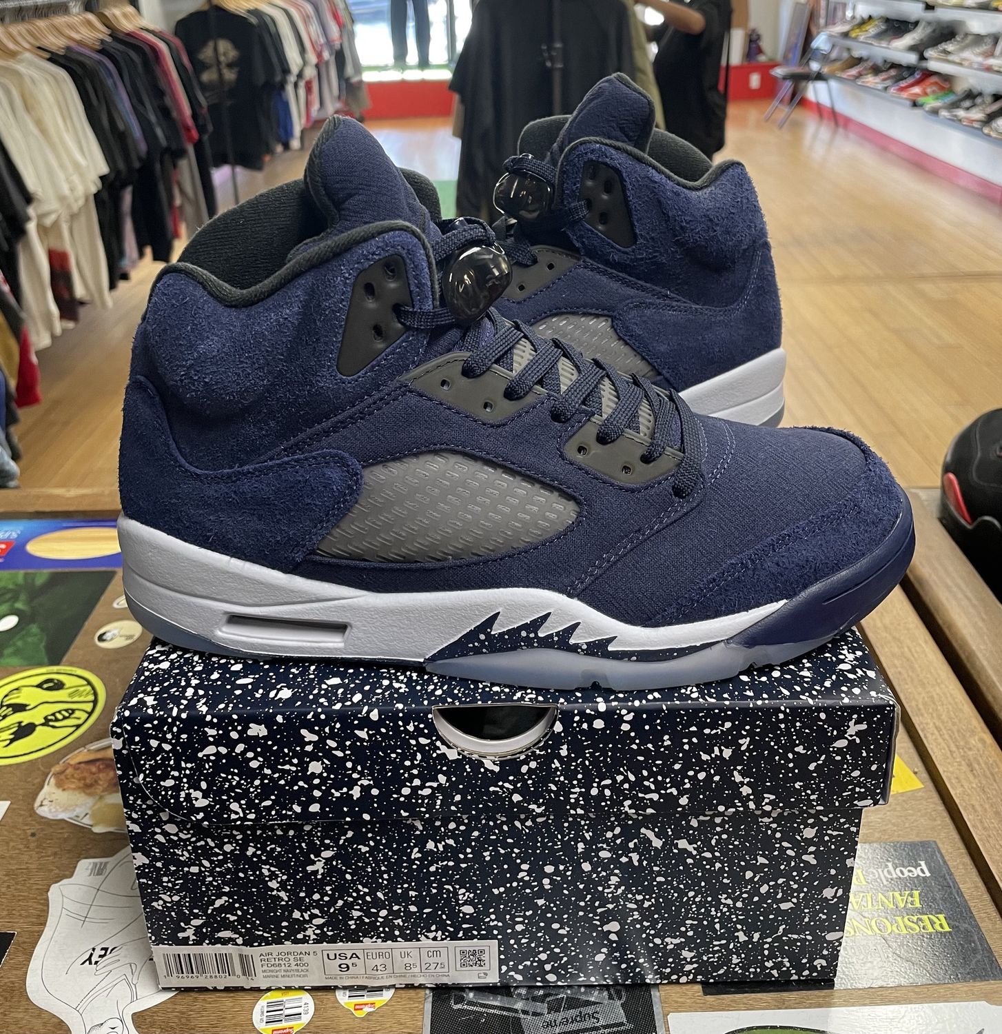 Jordan 5 Retro Georgetown Size 9.5 Pre Owned