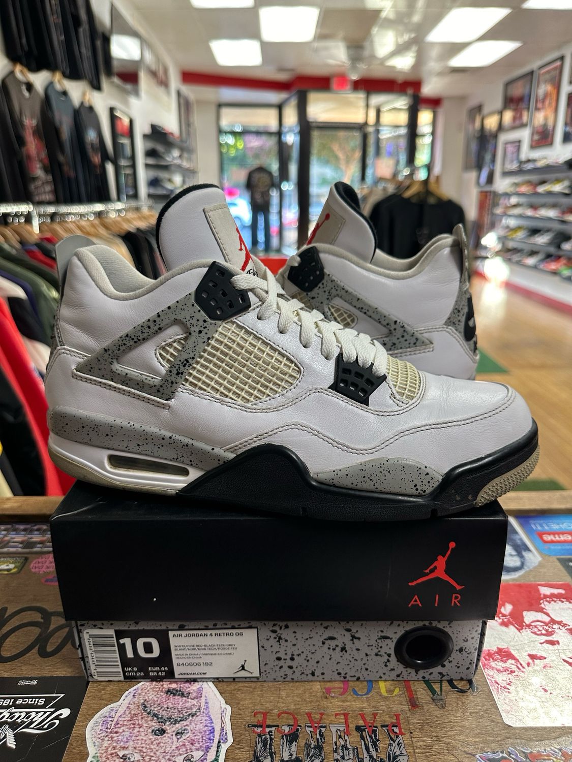 Jordan 4 Retro White Cement (2016) Size 10 Pre-Owned