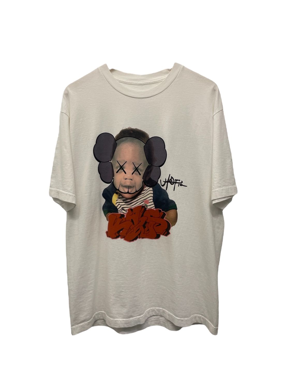 Travis Scott x KAWS Utopia I Tee White Size Large