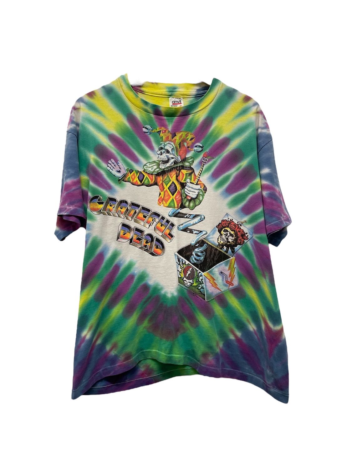 Vtg 1993 Grateful Dead Jack In The Box Tee XL