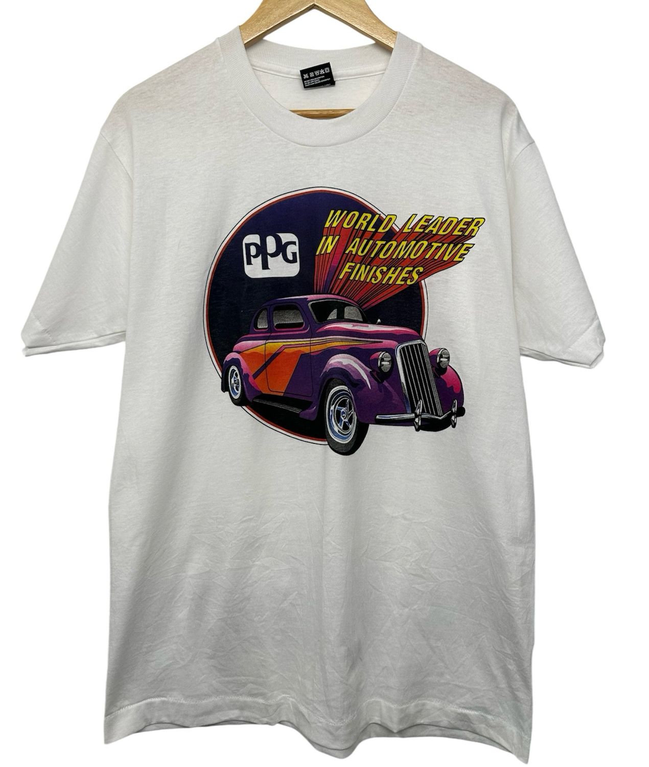 Vtg World Leader In Automotive Finishes Tee Large 21x29