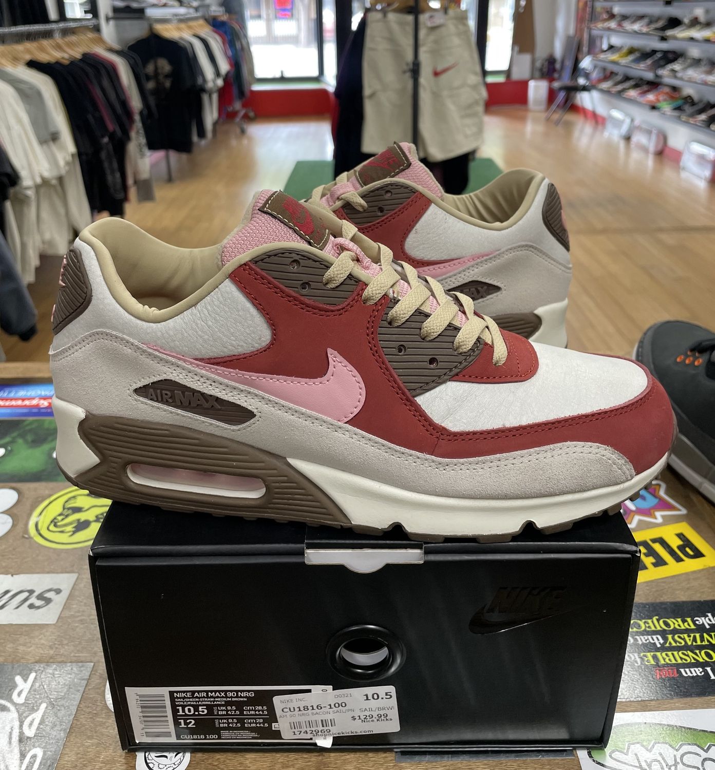 Nike Air Max 90 NRG Bacon (2021) Size 10.5