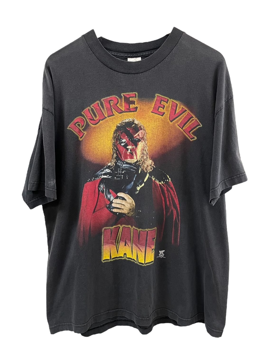 Vtg Wrestling Kane Tee Size XL 22.5x30