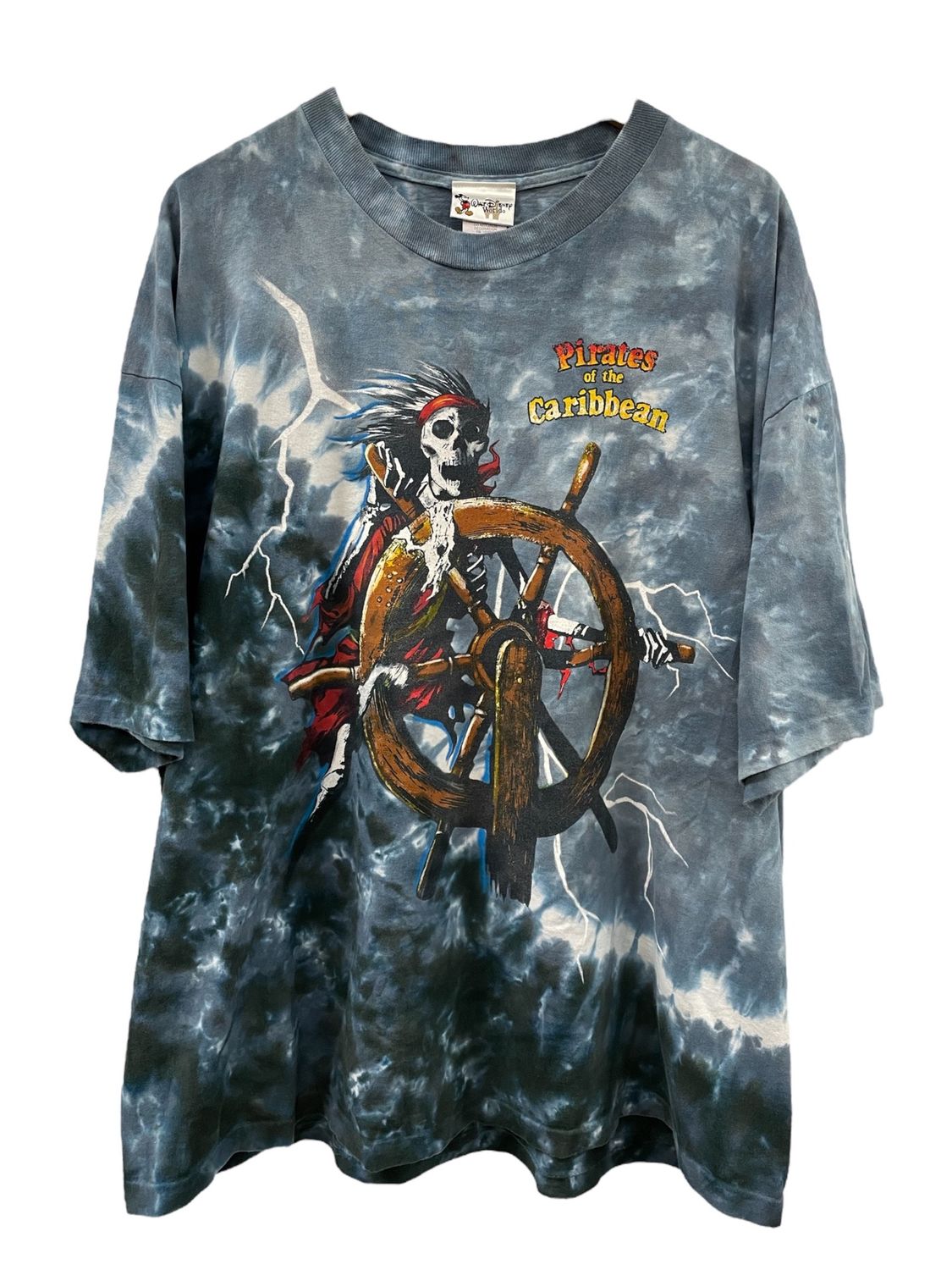Vtg Disney Pirates of the Caribbean Tee Size XXL 25x31