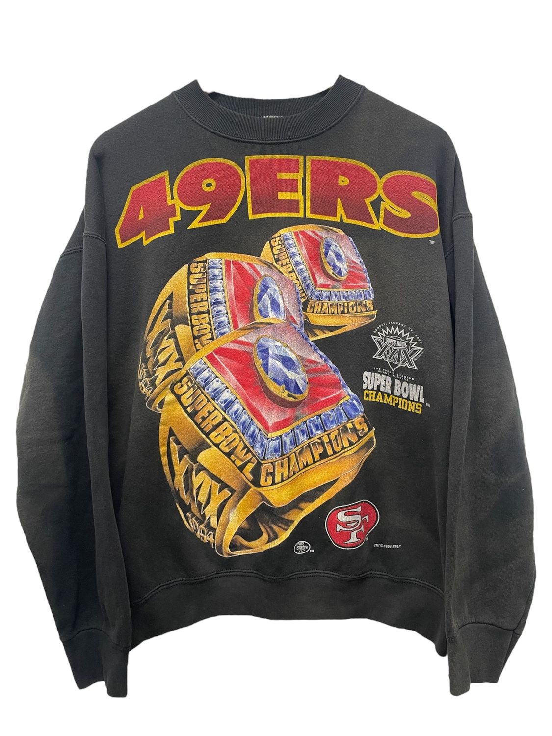 Vtg 49ers Super Bowl Champs Crewneck Size L