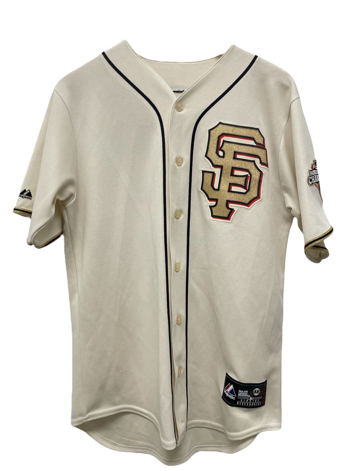 Pre Owned SF Giants 2010 Champions Lincecum Jersey Size M
